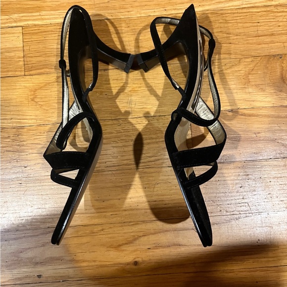 Nina opera black velvet high heels - Picture 10 of 10